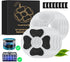 16 Packs Cat Water Fountain Replacement Filters & Sponges for 74oz, 135oz Automatic Pet Water Dispenser