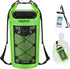 Piscifun Waterproof Floating Dry Bag, 5L/10L/20L/30L/40L with Phone Case for Boating