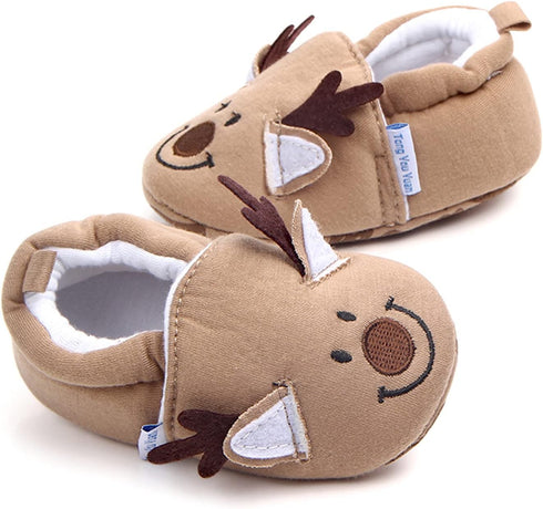 Generic 13(12cm)) Infant Baby Girls Boys Soft Plush Animal Shoes Toddler Prewalker Sneakers Warm Shoes Newborn Warm