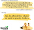 72-Ounce Brewer's Yeast + Probiotics + Niacin + Vitamins Supplement for Ducks, Chickens and Poultry. (Molt Recovery