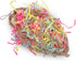 Bird Jute Paper Strips - Parrot Mesh Bag Hanging Chewing Toy for Parakeet Cockatiel Conure