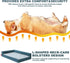 Dog Mattress for Large Dogs, Washable Comfortable Pet Bed with Removable Cushion & Nonskid Bottom