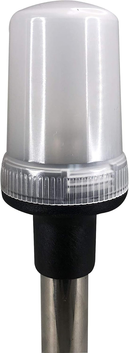 Pactrade Marine All-Round Boat Navigation Lights, 10.75-Inch Incandescent White Stern Light for Boat Accessories
