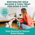 Dehydrated Protein Wild Salmon & Tuna Treat for Dogs & Cats Slowly Dehydrated Raw Single Ingredient Keep Nurtients Vitamins and Healthy Oils Made