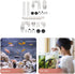 1 Pack Plumbing Fittings Aquarium Supply, Water Tube for Fish Tank Replacement, Intake and Outflow Tube