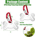2PCS Dog Poop Bag Holder, Waste Bag Carrier, Hands-Free Dog Poop Bag Holder