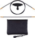 Raiseek 8" & 33" Flexible Threaded Bore Cleaning Coated Cable Set for Pistol Rifle in Zippered Pouch