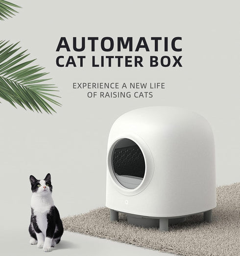 Self Cleaning Cat Litter Box Liners - 3 Rolls (45 Count), Waste Bags for Automatic Cat Litter Box