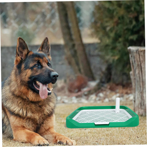 PENIKOKO Dog Toilet Indoor Potty Tray Multi-Functional Dog Pee Potty for Small Easy to Clean Design Reduces Floor