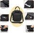 Tactical Sling Bag, Compact Concealed Carry Cut Molle Pistol Holster EDC Backpack (Black)