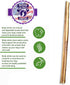 (Pack 10, 12" Bully Sticks for Dogs | Natural Long Lasting Pizzle Sticks | Single Ingredient Beef Pizzle | Dog Treats