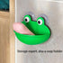 Frog Habitat with Suction Cup, 2 Pcs Cute Fish Tank Accessories for Tree Frog Toad Tadpole Decor