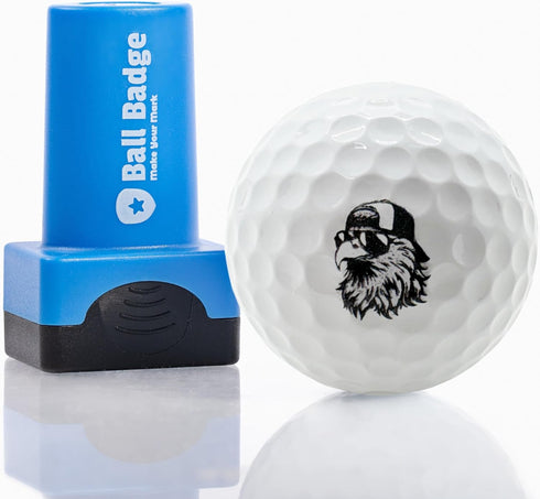 Ball Badge - Golf Ball Stamp, (The America Series) Golf Ball Marker, Reusable Golf Ball Marking Tool to Identify Golf