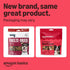 3.3 (Pack 1), Packaging Amazon Basics Freeze-Dried Raw Single Ingredient Dog Treats (Previously Wag), Beef Liver, High