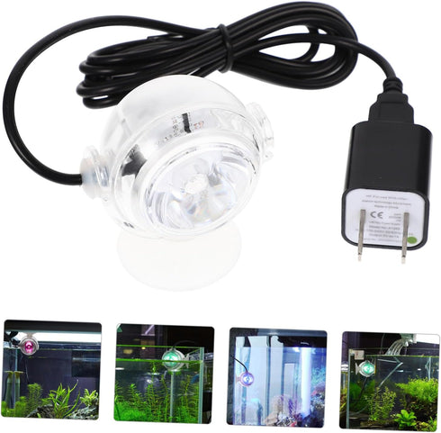 Fish Tank Spotlight LED Aquarium Light, Underwater LED Light for Fish Tank Supplies and Decoration