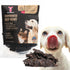 5 oz SavvyBeast Dehydrated Beef Heart for Dog Treats Single Ingredient, Air-Dried Organ Meat Rich in Taurine