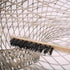 Zerodis 3PCS Wooden Bird Cage Brushes, Portable Long Handle Cleaning Accessory for Pet Birds