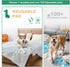 72"x72" Qeils Pee Pads Reusable Washable Puppy Pads- Extra Large Dog Training Pads, Absorbent Protective Pads Leakproof