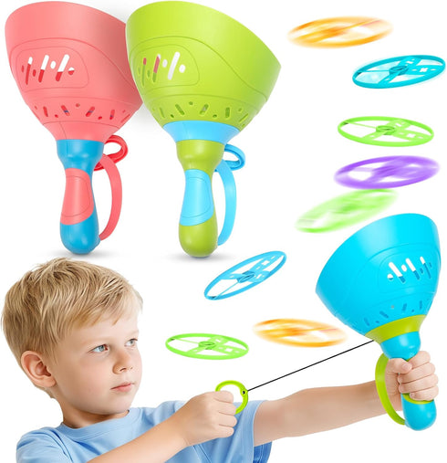 Outdoor Toys for Kids Ages 4-8, 3 Packs Flying Catching Game, Outside