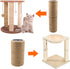 2 Pack Cat Scratching Posts - Jute Rope Replacement Scratcher Refill for Cats Cube Tower Interactive Toys