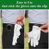 Golf Glove Holder - Stainless Steel Hook with Storage Bag, Portable Accessory for Men and Women, Golfer Gift