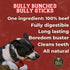 Bully Bunches Premium 6 Inch Thick Odor-Free Bully Sticks for Small & Medium Dogs, Long Lasting Chews for Oral Care, 10
