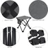 Opliy 2 Pack,13.5 Inch Camping Stool Portable Folding Stool for Outdoor Gardening and Beach Hiking Fishing,Foot Stool