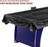 Hathaway Universal Air Hockey Table Cover - Black, Weather-Resistant Polyester, Fits 6 to 7.5 Ft Tables, Weighted