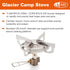 GSI Outdoors Glacier Camp Stove - High-output Stove for Car Camping and Base Camp