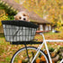RAYMACE Rear Bike Basket with Waterproof Cover, Bicycle Cargo Rack Storage for Back Under Seat