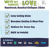 Pawstruck All Natural 11-12" Roasted Collagen Sticks for Dogs - Low Odor, Vet Approved, 5 Pack