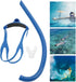 Swim Snorkel for Lap Swimming, Front Mounted Breath Gear with Silicone Mouthpiece