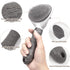 Generic Dog & Cat Brush, Self Cleaning Slicker Grooming Brush for Shedding, Deshedding Rake, Comb (Grey)
