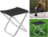 Aymzbd Portable Folding Camping Stool Recliner Foot Rest Comfortable Mini Foldable Chair for Picnic Travel Hiking