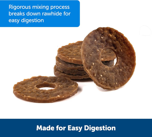 PetSafe Dog Treat Ring Variety Pack for Busy Buddy Toys, 60 Refills, 2 Tasty Flavors, Large