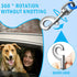 Harness,16 Inch/40 cm Dogs2 Pack Dog Car Safety Double Clips Seatbelt Dog LeashNo Chew seat Belts for Blue