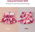 3 Pack QBD03L CuteBone Female Dog Diapers with Skirts Reusable Puppy Dresses Pants for Heat Cycle Period