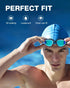 ZIONOR G1 Polarized Swimming Goggles - Unisex Adult Women Anti Fog 100% Anti UV Diving Goggles