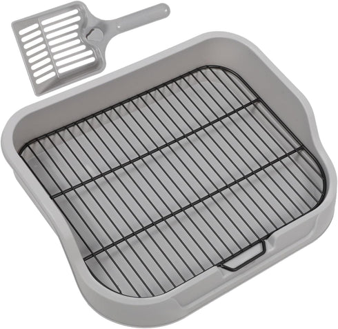 Toddmomy 1set Dog Potty Training Tray Splashproof Design Materials Capacity for Dogs
