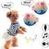 Active Moving Pet Plush Toy - Interactive Talking Moving Dog Ball, Washable Cartoon Pig Plush Sound Toy for Dogs and