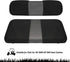Golf Cart Front Seat Covers for Club Car DS 2000.5 Up, Washable Breathable Air Mesh Cloth Seat Cover