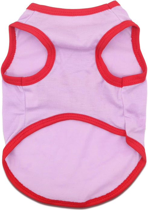 Puppy Dog Shirt Summer Clothes for Pet Dogs, XS Dog T Shirt Yorkie Clothes, Chihuahua Clothes for Girls