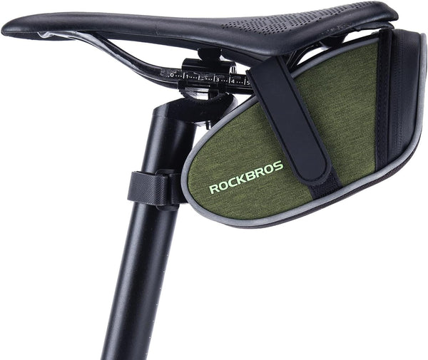 ROCKBROS Bike Saddle Bag, Lightweight Seat Bag for Cycling - Bike Storage Under Seat for Mountain Road