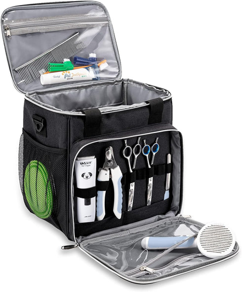 Pet Grooming Bag, Dog Grooming Supplies Organizer Tote Bag, Perfect for Pet
