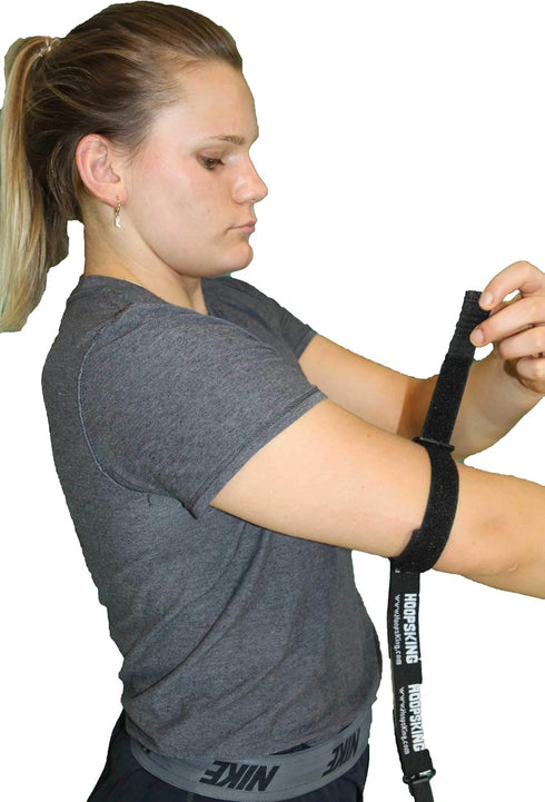 Straight Shooter Basketball Shooting Training Aid, Keeps Elbow in & Follow Thru Straight