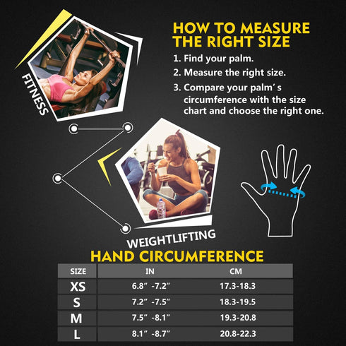 Unisex Weight Lifting Workout Gloves for Fitness Training