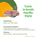 almo nature HQS Natural Wet Cat Food, Tuna in Broth, 2.47 oz (Pack of 24) - Pacific Style