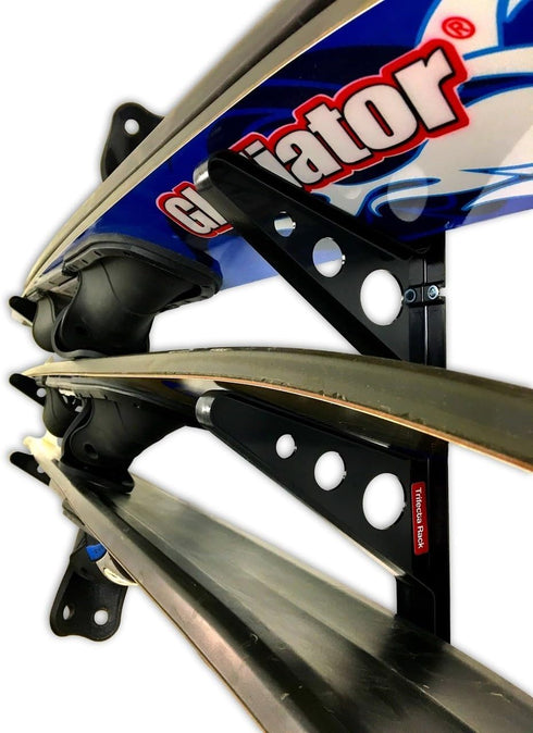 StoreYourBoard Water Ski Wall Mount Storage Rack, Horizontal Gear Organization System for Home and Garage