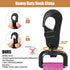 Tactical Dog Collar and Leash Set, Adjustable Military Nylon Training Collar with Control Handle and Metal Buckle for