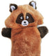 ZippyPaws Zingy Raccoon, No Stuffing Dog Toys, Pack of 3, Squeaky Pet Toy for Boredom